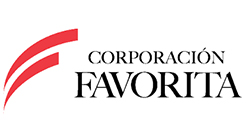 CORPORACION FAVORITA cliente de RM DISEÑADORESA DE MALETERIA EN ECUADOR PAÑALERAS